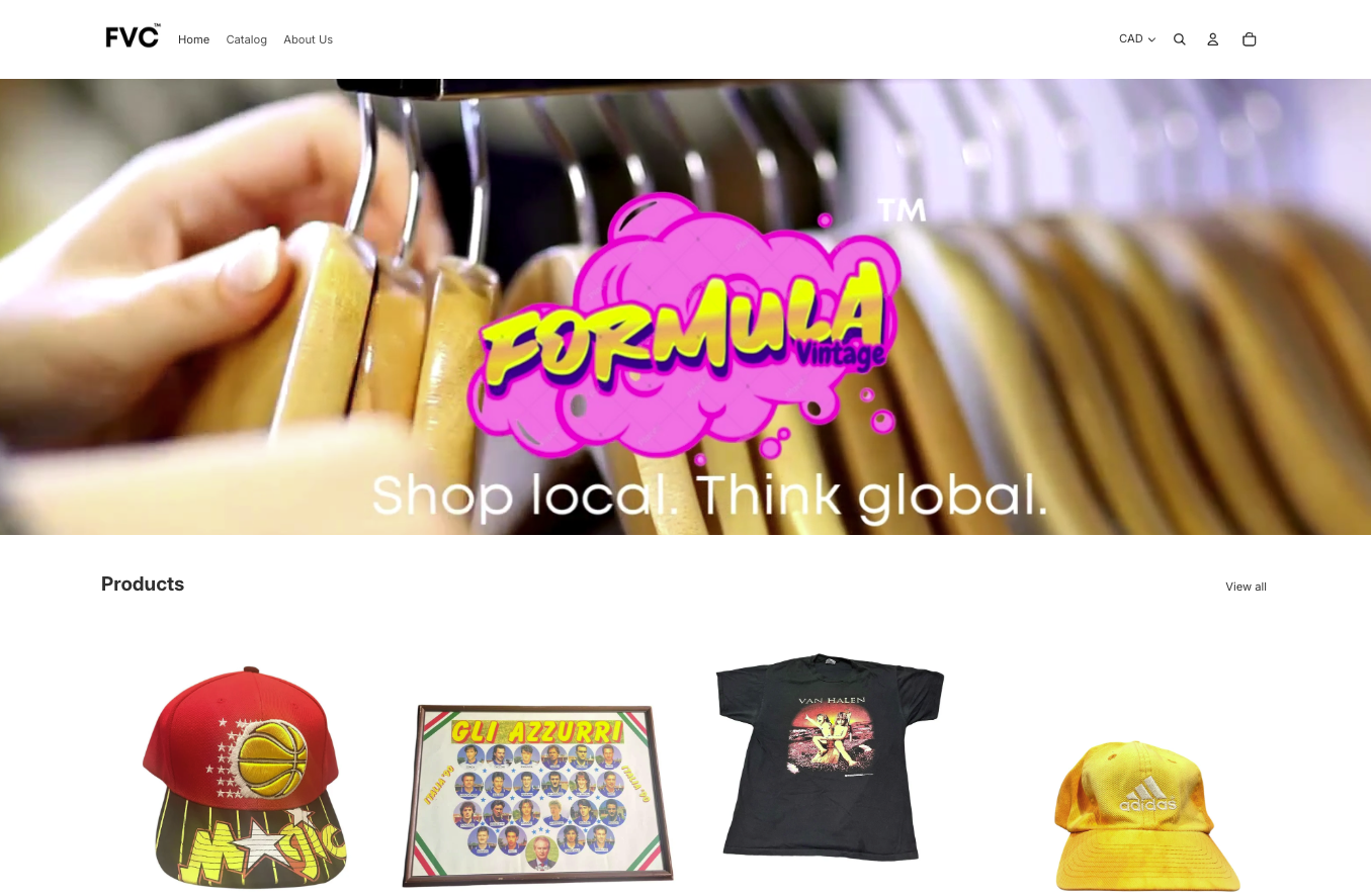 Formula Vintage Website
